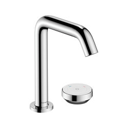 Tecturis S 2-Loch Waschtischmischer 150 CoolStart EcoSmart+ mit Ablaufgarnitur | Waschtischarmaturen | Hansgrohe