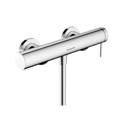 hansgrohe Tecturis S Single lever shower mixer for exposed installation | Shower controls | Hansgrohe