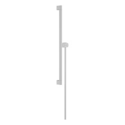 Unica Brausestange S Puro 65 cm mit Easy Slide Handbrausehalter und Isiflex Brauseschlauch 160 cm | Shower controls | Hansgrohe