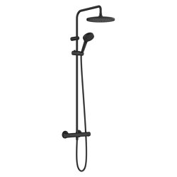 Vernis Blend Colonne de douche 240 1 jet Ecosmart avec mitigeur thermostatique | Robinetterie de douche | Hansgrohe