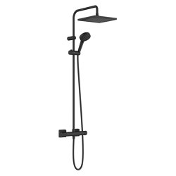 Vernis Shape Colonne de douche 240 1jet EcoSmart avec mitigeur thermostatique | Robinetterie de douche | Hansgrohe