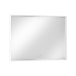 Xarita E Spiegel mit LED-Beleuchtung 1000/50 kapazitiver Berührungssensor | Bath mirrors | Hansgrohe