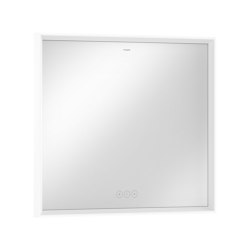 Xarita E Spiegel mit LED-Beleuchtung 800/50 kapazitiver Berührungssensor | Bath mirrors | Hansgrohe