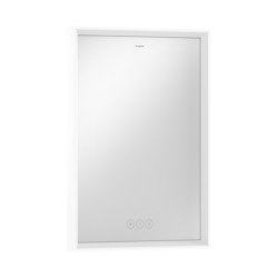 Xevolos E Colonne 400/360 Beige mat, charnière de porte droite | Miroirs de bain | Hansgrohe