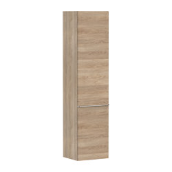 hansgrohe Xelu Q Tall cabinet Natural Oak 400/350, door hinge right | Armadietti parete | Hansgrohe