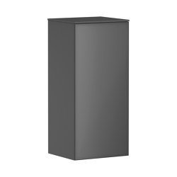 hansgrohe Xevolos E Mid-height cabinet Slate Matt Grey 400/360, door hinge right | Meubles muraux salle de bain | Hansgrohe