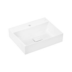 hansgrohe Xevolos E Countertop basin ground 600/480 with tap hole without overflow, SmartClean | Wash basins | Hansgrohe