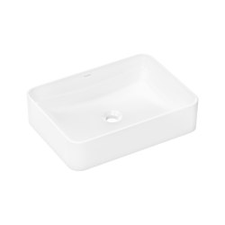 Xuniva Q Vasque à poser 550/400 sans trou pour robinet ni trop-plein | Wash basins | Hansgrohe