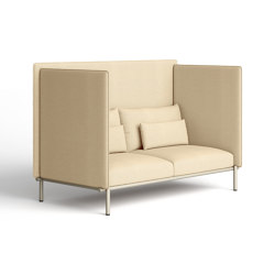 Akunok Two-Seater With Highback | Sofas | Abstracta