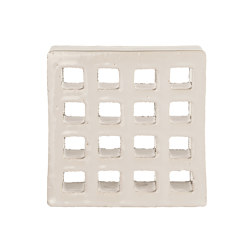 Arialuce | Pertuse Bianco Glassa 12x12 | Ceramic bricks | Marca Corona