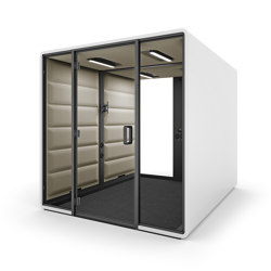 HushFree.Access.L | Beige | Cabinas de oficina | Hushoffice