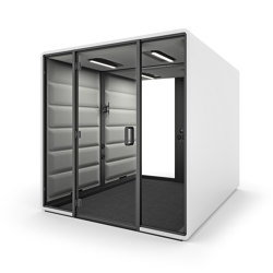 HushFree.Access.L | Light grey | Office Pods | Hushoffice