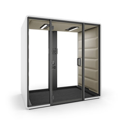 HushFree.Access.M | Beige | Office Pods | Hushoffice