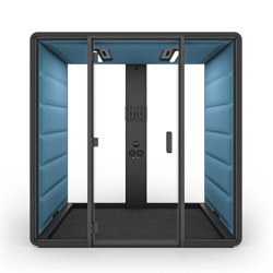 HushFree.Access.M | Blue | Cabine ufficio | Hushoffice