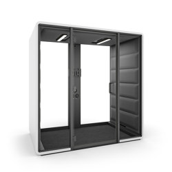 HushFree.Access.M | Dark grey | Office Pods | Hushoffice