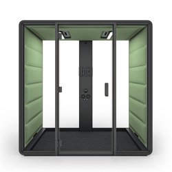 HushFree.Access.M | Light green | Cabine ufficio | Hushoffice