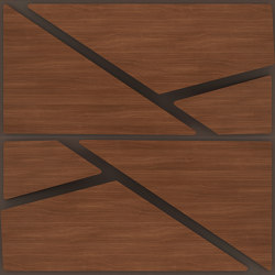 Outdoor Deta Panel Compact Walnut | Panneaux de bois | Mikodam