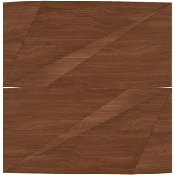 Outdoor Tora Panel Compact Walnut | Planchas de madera | Mikodam