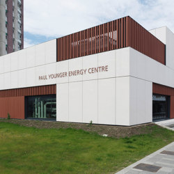 concrete skin | Paul Younger Energy Centre | Panneaux de béton | Rieder