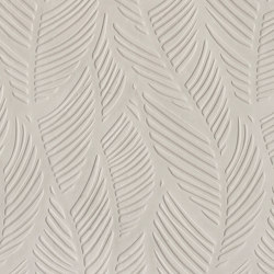 Struktur Leaf Weißgrau | Wall coverings / wallpapers | Wall Rapture