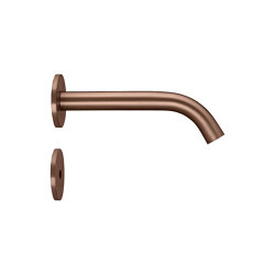 Radius | PVD Bronze TSL. 884 150mm IR Sensor Tap - Mains Powered | Wash basin taps | The Splash Lab