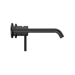 Radius | PVD Black Wall Mounted Manual Tap | Rubinetteria lavabi | The Splash Lab