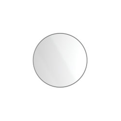 Radius | Satin Wall Mount Mirror / Circular | Badspiegel | The Splash Lab