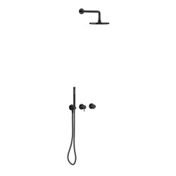 Concealed Shower PVD Black | Duscharmaturen | The Splash Lab