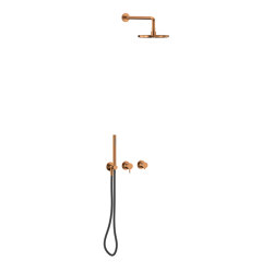 PVD Copper Concealed Shower | Shower controls | The Splash Lab