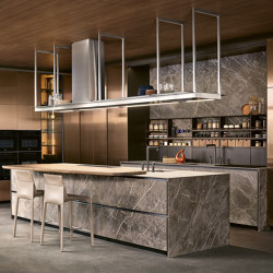 Alea Pro | Island kitchens | Poliform