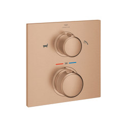 Allure Thermostat for concealed installation with 2-way diverter hand shower/bath filler | Shower controls | GROHE