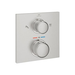 Allure Thermostat for concealed installation with 2-way diverter head shower/hand shower | Grifería para duchas | GROHE