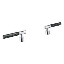 Atrio Private Collection Sticks made from Vanilla Noir Caesarstone material | Bathroom taps | GROHE