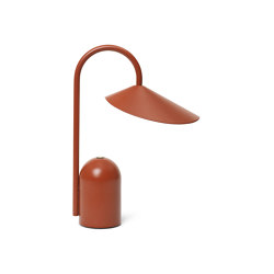 Arum Portable Lamp - Oxide Red | Lámparas de sobremesa | ferm LIVING