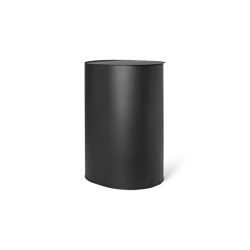 Enkel Bin - Large - Black | Pattumiere | ferm LIVING