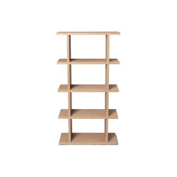 Kona Bookcase 1x4 - Natural | Étagères | ferm LIVING