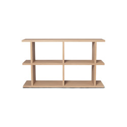 Kona Bookcase 2x2 - Natural | Estantería | ferm LIVING