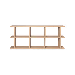 Kona Bookcase 3x2 - Natural | Estantería | ferm LIVING