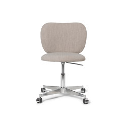 Rico Chair w. Castors Soft Bouclé - Natural | Sedie | ferm LIVING