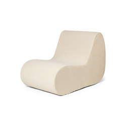 Rouli Center Module Pure Bouclé - Off-white | Fauteuils | ferm LIVING