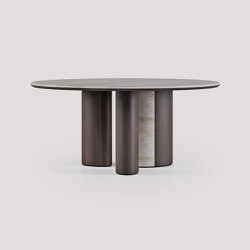 A - Line Dining Table Round | Mesas comedor | Mohdern