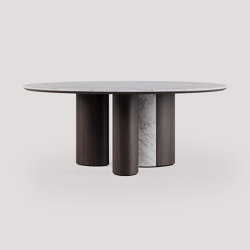 A - Line Dining Table Round | Tables de repas | Mohdern