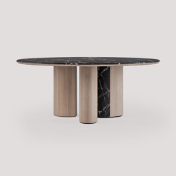 A - Line Dining Table Round | Mesas comedor | Mohdern