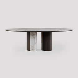 A - Line Dining Table Oval | Tables de repas | Mohdern