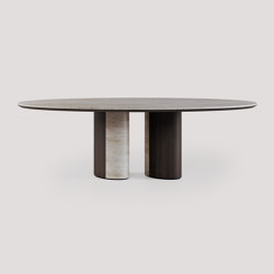 A - Line Dining Table Oval | Tables de repas | Mohdern