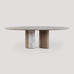 A - Line Dining Table Oval | Esstische | Mohdern