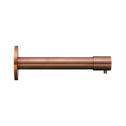 Radius | PVD Bronze TSL.470 Wall Mounted Soap Dispenser | Dosificadores de jabón | The Splash Lab