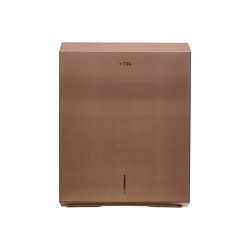 Radius | PVD Bronze TSL.735 Wall Mounted Paper Towel Dispenser | Portasalviette | The Splash Lab