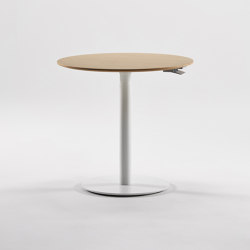 Float Gather 30in Round | Tables hautes | Humanscale