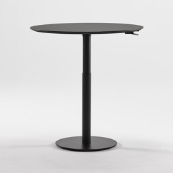 Float Gather 36in Round | Tables hautes | Humanscale